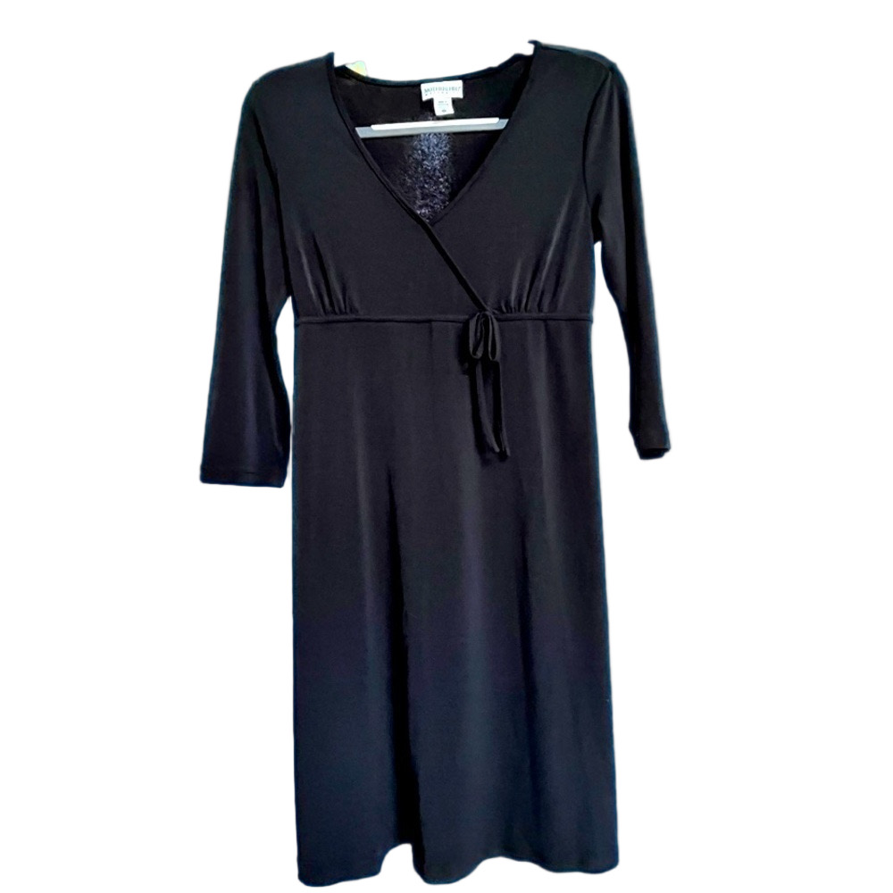 🇺🇸 MOTHERHOOD maternity black dress
